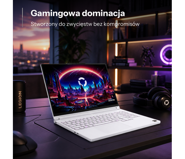 Lenovo Legion 5-15 Ryzen AI 7-450/32GB/512+1TB/Win11 RTX5060 Biały - 1550973 - zdjęcie 11